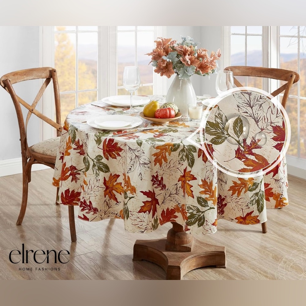 Fall Themed Tablecloth